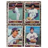 K - Collection of Vintage New York Mets Baseball Cards