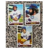 K - Collection of Vintage New York Mets Baseball Cards