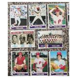 K - Vintage Philadelphia Phillies Baseball Card Collection