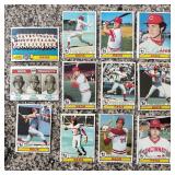 K - Collection of Vintage Topps Cincinnati Reds Baseball Cards
