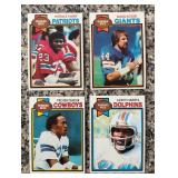 K - 1979 Topps NFL Running Back Football Card Collection