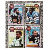 K - 1979 Topps NFL Running Back Football Card Collection