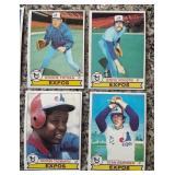 K - Set of Vintage Montreal Expos Baseball Cards