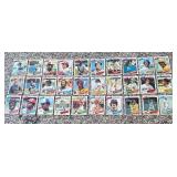 K - Collection of Vintage Baseball Cards 1970s-1980s MLB Stars