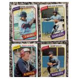 K - Collection of Vintage Baseball Cards 1970s-1980s MLB Stars