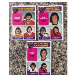 K - 1974-75 NHL Leaders Hockey Card Collection - Scoring, Assist, Goals & More