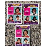 K - 1974-75 NHL Leaders Hockey Card Collection - Scoring, Assist, Goals & More