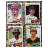 K - Lot of Vintage Baseball Cards Including Teams and Players