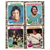 K - Collection of Vintage Hockey Sports Cards Assorted Teams