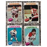 K - Collection of Vintage Hockey Sports Cards Assorted Teams