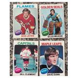 K - Collection of Vintage Hockey Sports Cards Assorted Teams