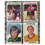 K - Collection of Vintage Hockey Sports Cards Assorted Teams