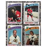 K - Lot of Vintage NHL Hockey Trading Cards Assorted Team Players