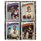 K - Lot of Vintage NHL Hockey Trading Cards Assorted Team Players