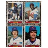 K - Vintage Chicago Cubs Baseball Cards Collection