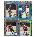 K - Collection of Vintage Hockey Sports Cards Featuring Multiple NHL Teams