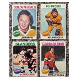 K - Collection of Vintage Hockey Sports Cards Featuring a Variety of NHL Teams