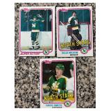 K - Lot of 7 Vintage Minnesota North Stars Hockey Cards by Topps