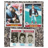 K - 1979 Topps Boston Red Sox Baseball Card Collection