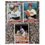 K - 1979 Topps Boston Red Sox Baseball Card Collection