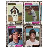K - Collection of Vintage Baseball Cards Assorted Teams and Players