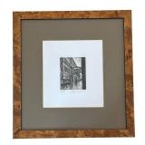 LR -Limited Edition Framed Venice Etching Print The Bridge of Sighs