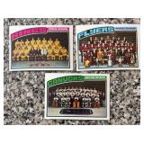 K - Set of 10 Vintage NHL Team Sports Cards