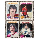 K - Collection of Vintage NHL Hockey Trading Cards