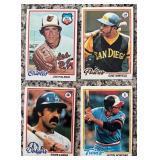K - Lot of Vintage Topps Baseball Cards Including Stars and All-Stars