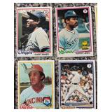 K - Lot of Vintage Topps Baseball Cards Including Stars and All-Stars