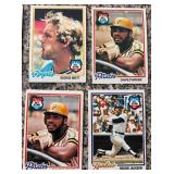 K - Lot of Vintage Topps Baseball Cards Including Stars and All-Stars
