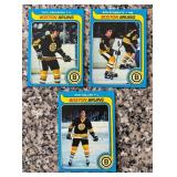 K - Set of Vintage Boston Bruins Hockey Sports Cards
