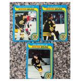K - Set of Vintage Boston Bruins Hockey Sports Cards