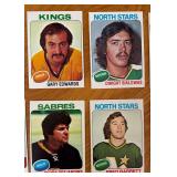 K - Collection of Vintage Hockey Player Sports Cards