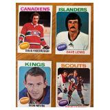 K - Collection of Vintage Hockey Player Sports Cards