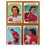 K - Collection of Vintage Hockey Player Sports Cards