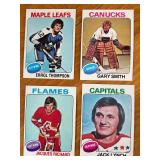 K - Collection of Vintage Hockey Player Sports Cards