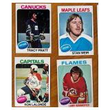 K - Collection of Vintage Hockey Player Sports Cards