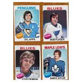 K - Collection of Vintage Hockey Player Sports Cards