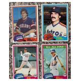 K - Lot of Vintage Topps Baseball Cards Assorted Players