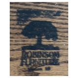 G - Vintage Robinson Furniture Wooden Spindle-Back Bench