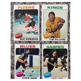 K - Collection of Vintage 1970s NHL Hockey Cards