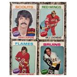 K - Collection of Vintage 1970s NHL Hockey Cards