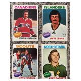 K - Collection of Vintage 1970s NHL Hockey Cards