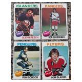 K - Collection of Vintage 1970s NHL Hockey Cards