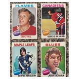 K - Collection of Vintage 1970s NHL Hockey Cards