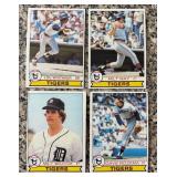 K - 1978 Topps Vintage Detroit Tigers Baseball Cards