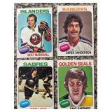 K - Collection of Vintage Hockey Sports Cards Assorted Teams and Players