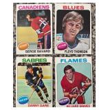 K - Collection of Vintage Hockey Sports Cards Assorted Teams and Players