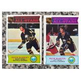 K - 1974-75 NHL All-Stars Vintage Hockey Card Lot